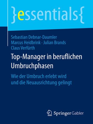 cover image of Top-Manager in beruflichen Umbruchphasen